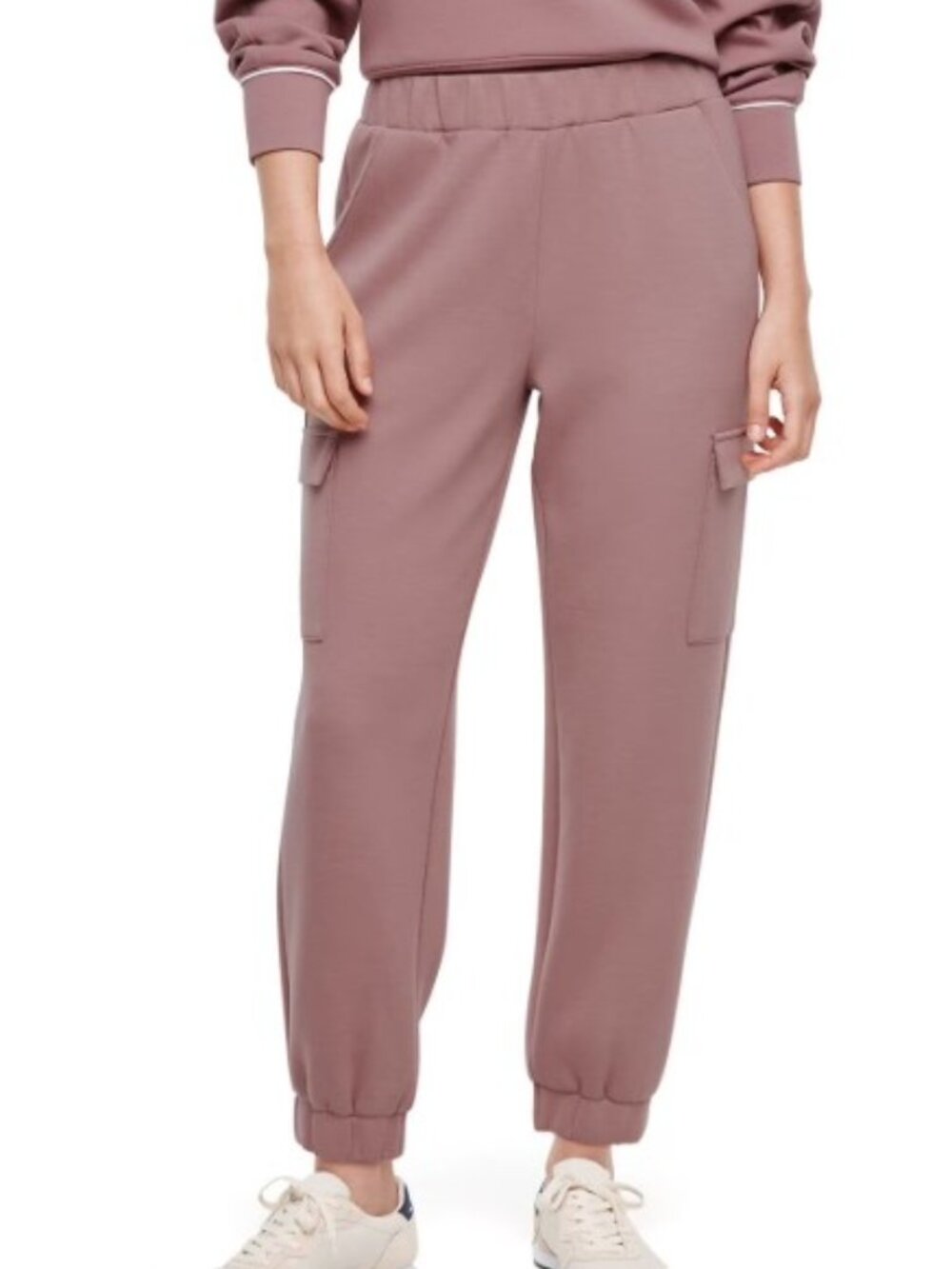 Express Women's Cargo Jogger In Mauve